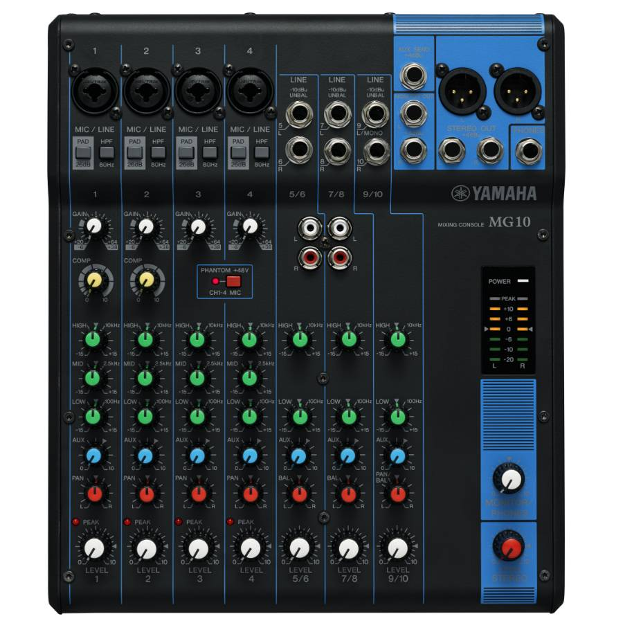 Yamaha MG10 Analog Mixer