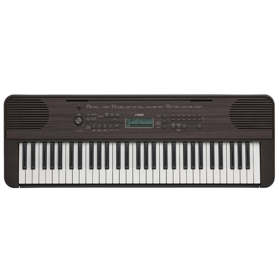 Yamaha PSR-E360 Keyboard - Dark Walnut