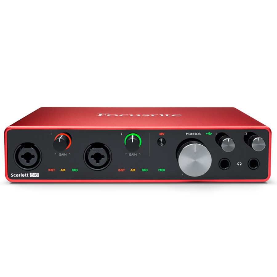 Focusrite Scarlett 8i6 3rd Gen Audio Interface