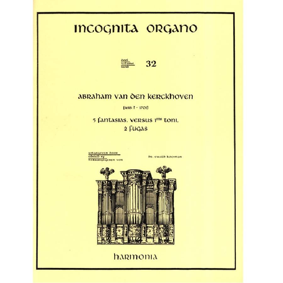 Abraham Van Den Kerckhoven - 32 Incognita Organo HU3699