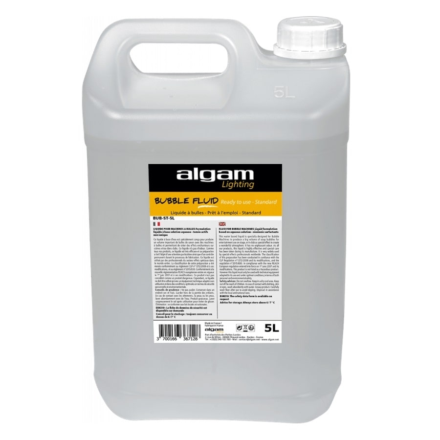 Algam Lighting Vloeistof voor Bellenblaasmachines - 5 Liter