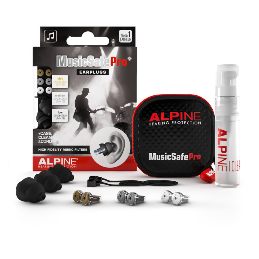 Alpine Musicsafe Pro Gehoorbescherming Zwart