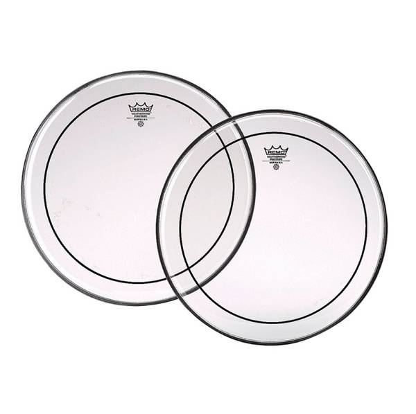 Remo PS-1322-00 - Pinstripe Clear - 22