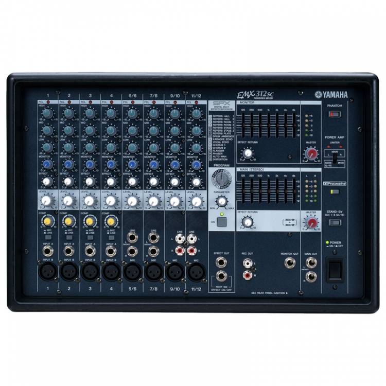 Yamaha EMX312SC Powered Mixer