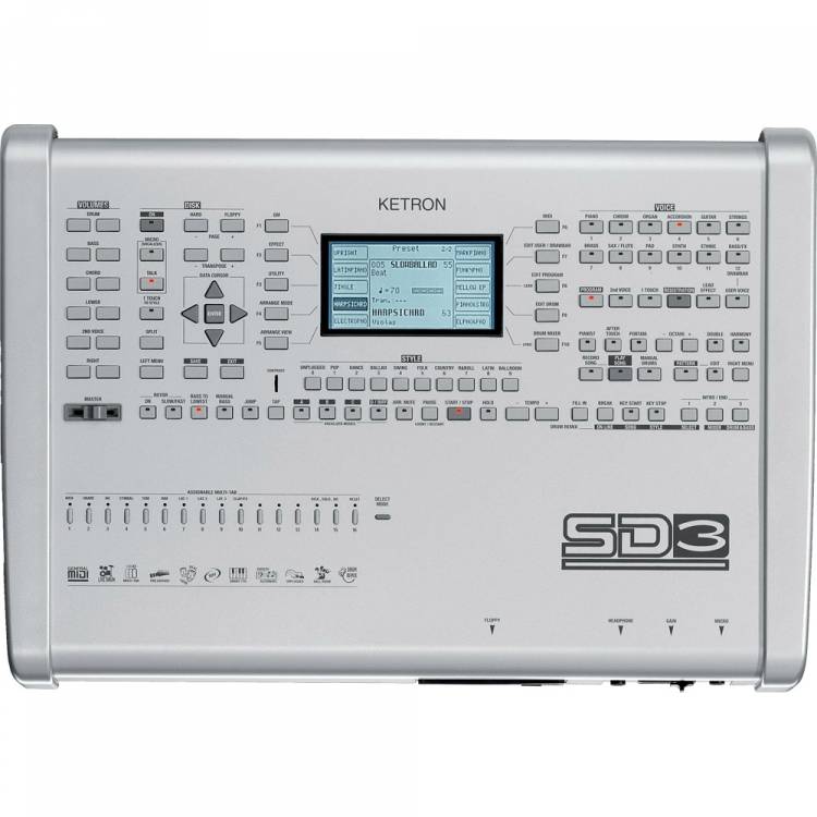 Ketron SD3 Keyboard Occasion Arranger Module