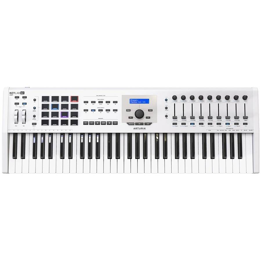 Arturia Keylab 61 MKII Midi Keyboard Wit