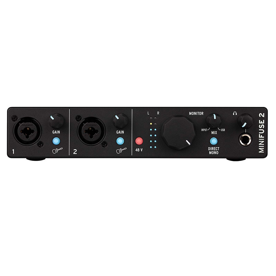 Arturia Minifuse 2 Audio-Interface – Schwarz