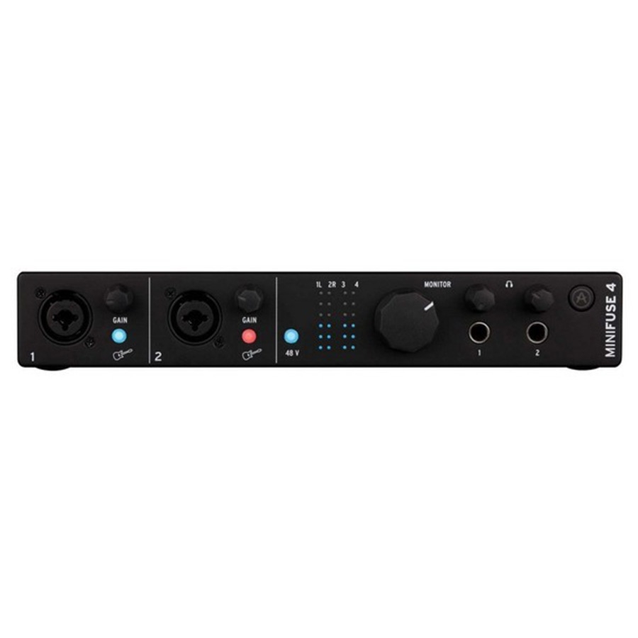 Arturia Minifuse 4 Audio Interface - Schwarz
