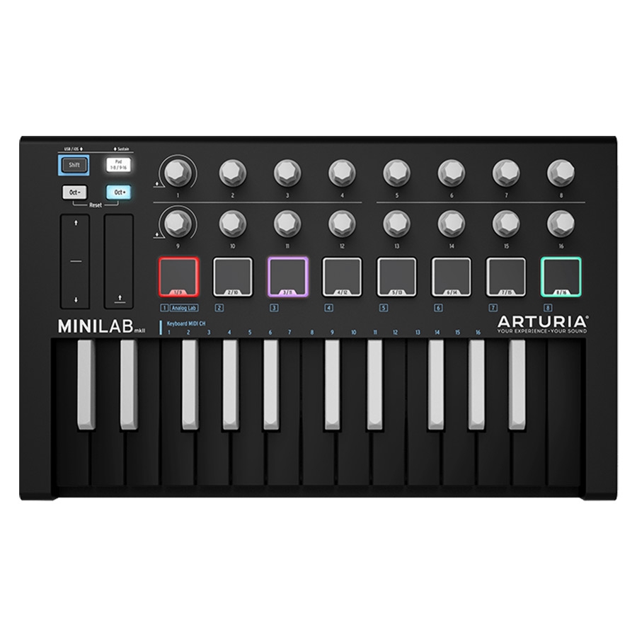Arturia Minilab MKII Inverted