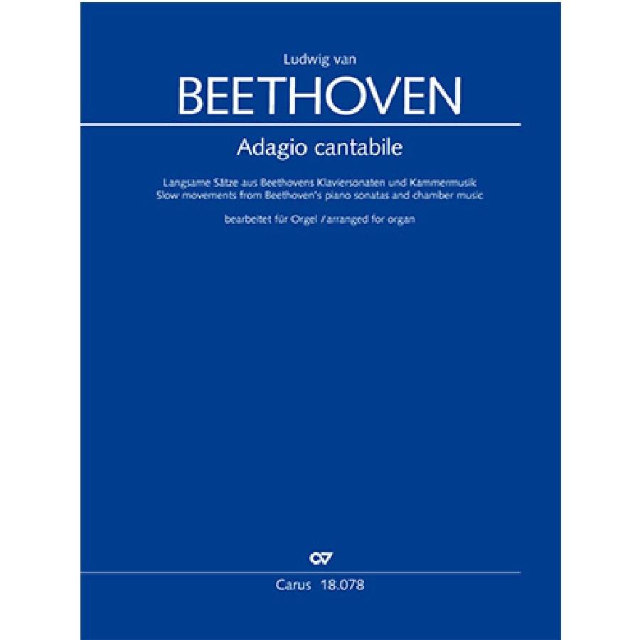 Beethoven - Adagio cantabile Carus Verlag CV18078