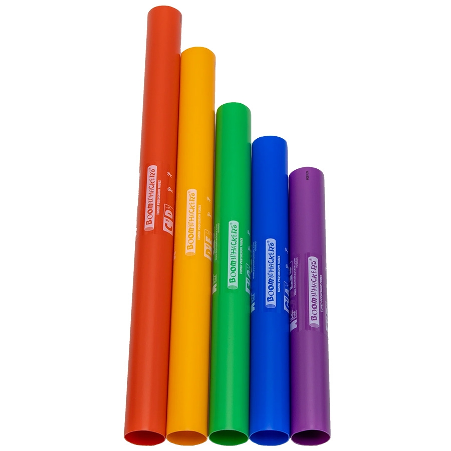 Boomwhackers BWCG - Chromatisch (5-tonig)