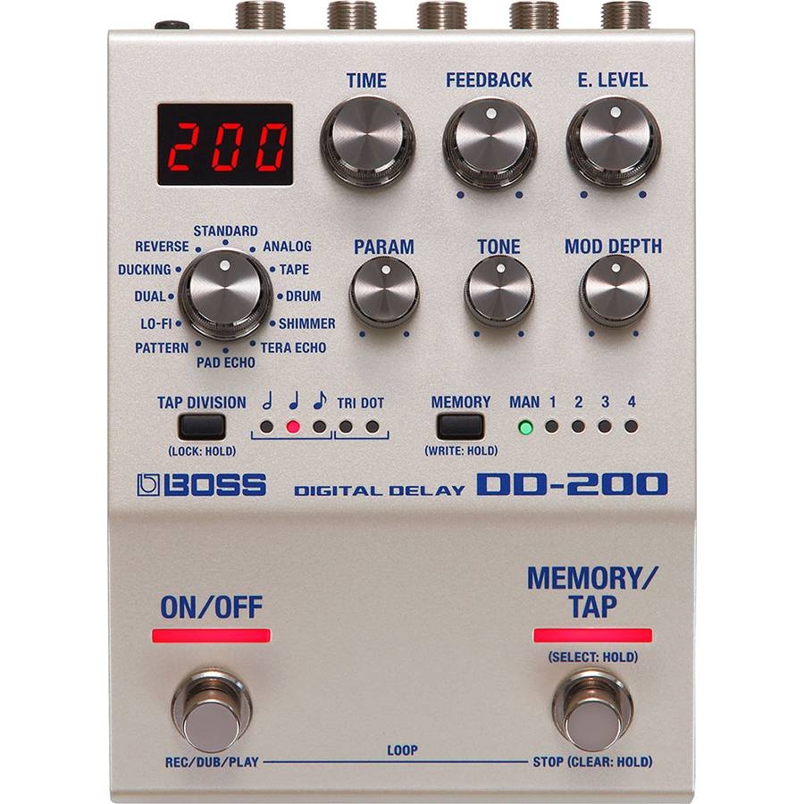 Boss DD-200 Digital Delay B-Stock