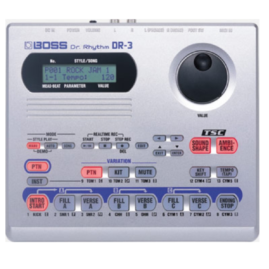 Boss DR-3 Drumcomputer B-Stock