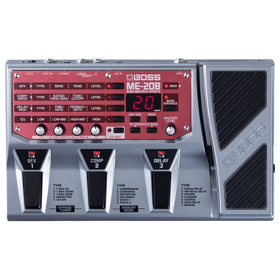 Boss ME-20B Multi Effekt für Bassgitarre - Gebraucht