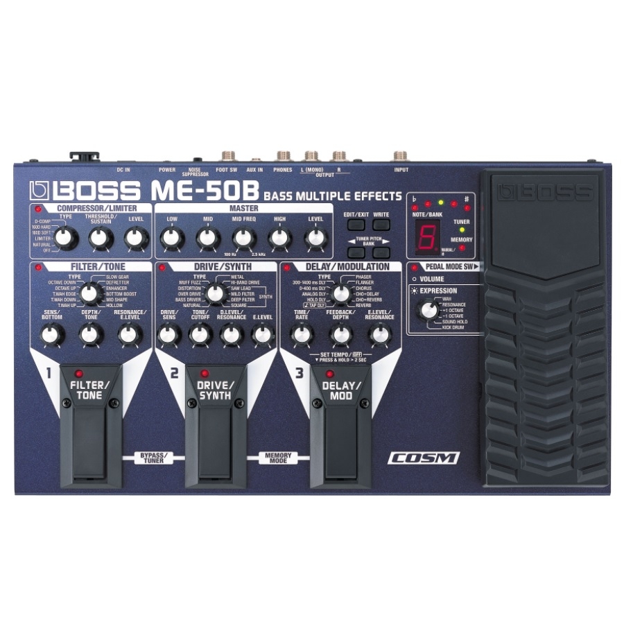Boss ME-50B - Multi-Effect voor Bas