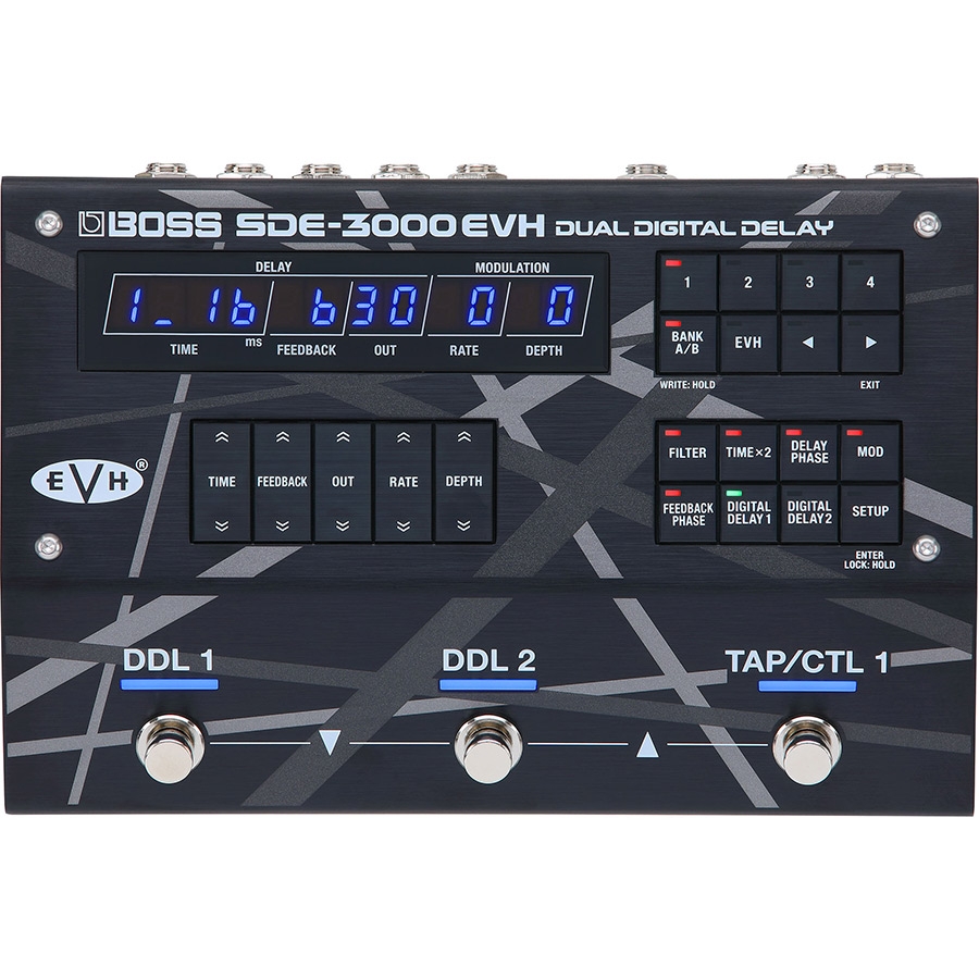 Boss SDE-3000EVH Dual Digital Delay Effectpedaal