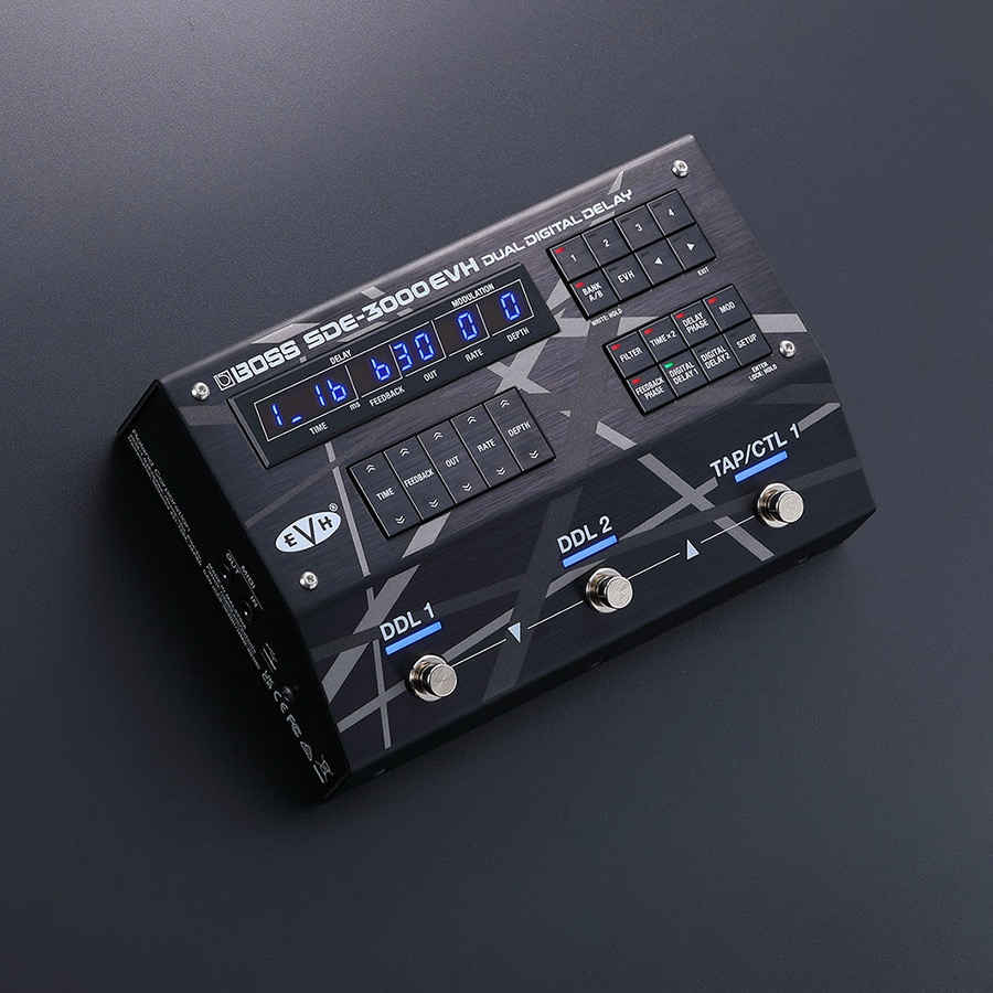 Boss SDE3000EVH Dual Digital Delay Effectpedaal