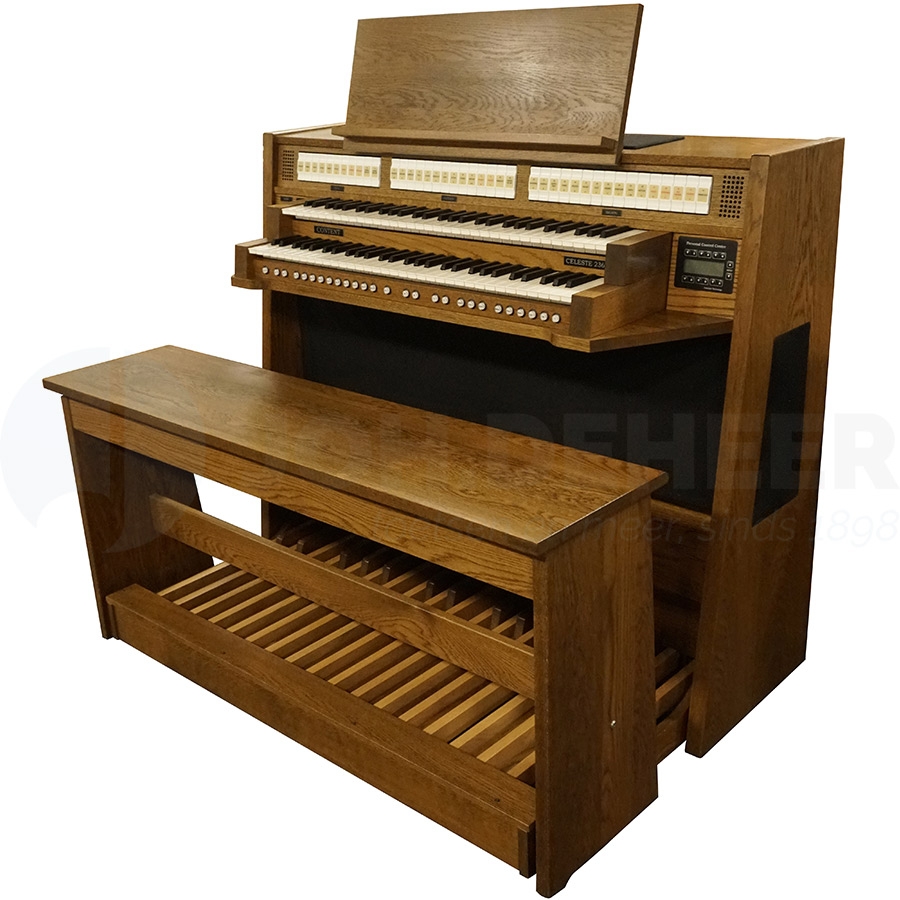 Content Celeste 236 Orgel Occasion Donker Eiken
