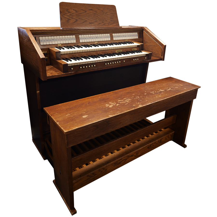 Content D2430 Occasion Orgel Donker Eiken