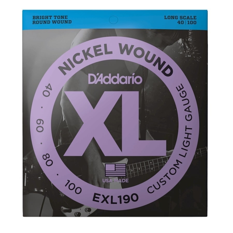 D'Addario EXL190 Bass-Saiten - .40-.100