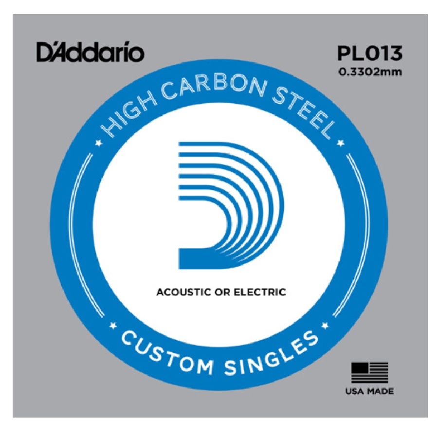 D'Addario PL013 - Stalen Snaar .013