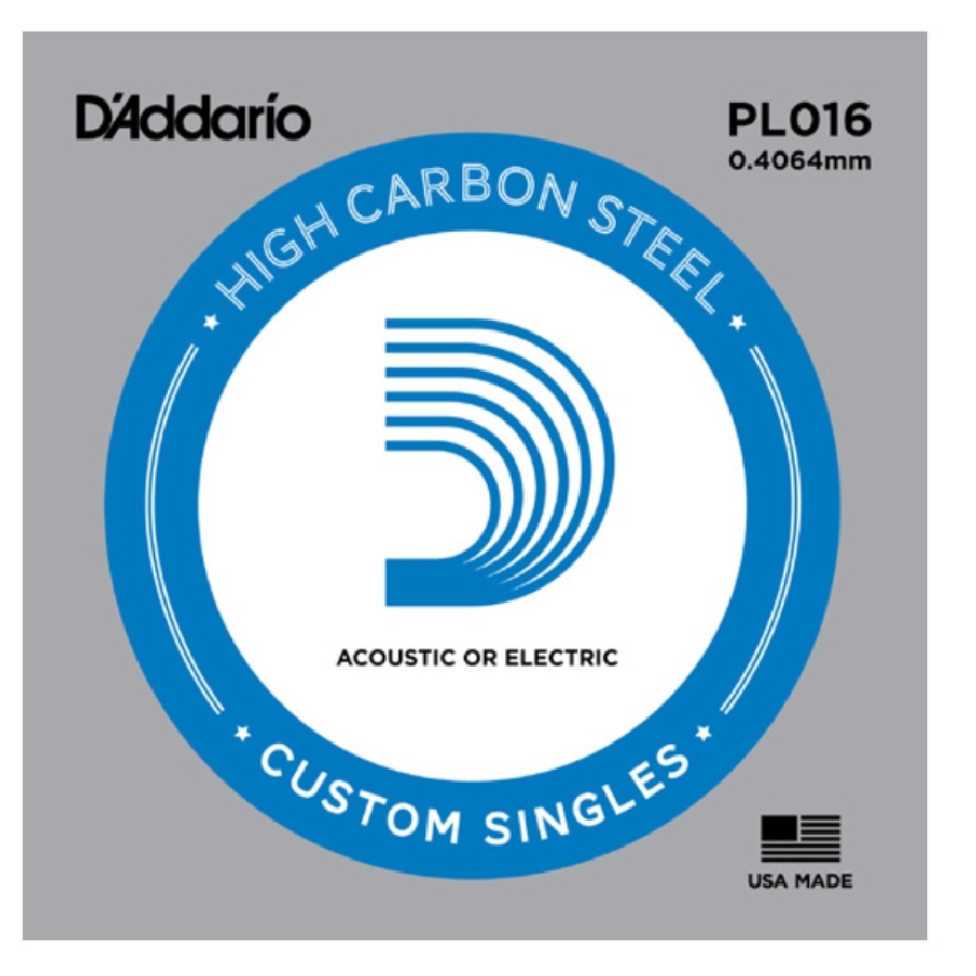 D'Addario PL016 - Stalen Snaar .016