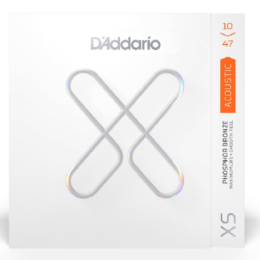 D'Addario XS Coated Phosphor Bronze - .010-.047