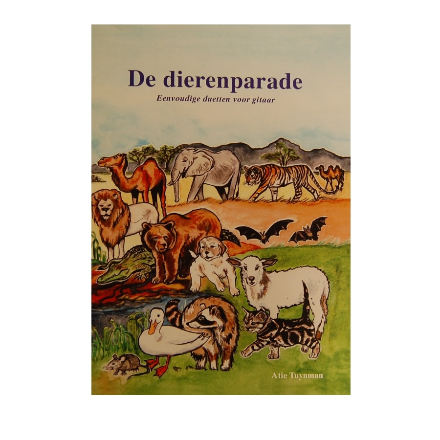 De dierenparade - eenvoudige duetten voor gitaar