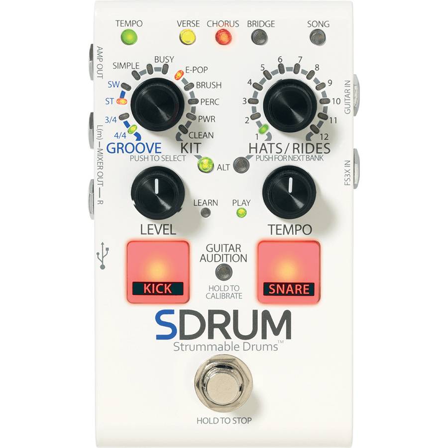 Digitech SDRUM Strummable Drums