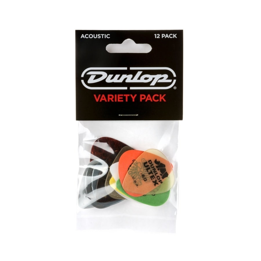 Dunlop Acoustic Variety Pack - 12-pack