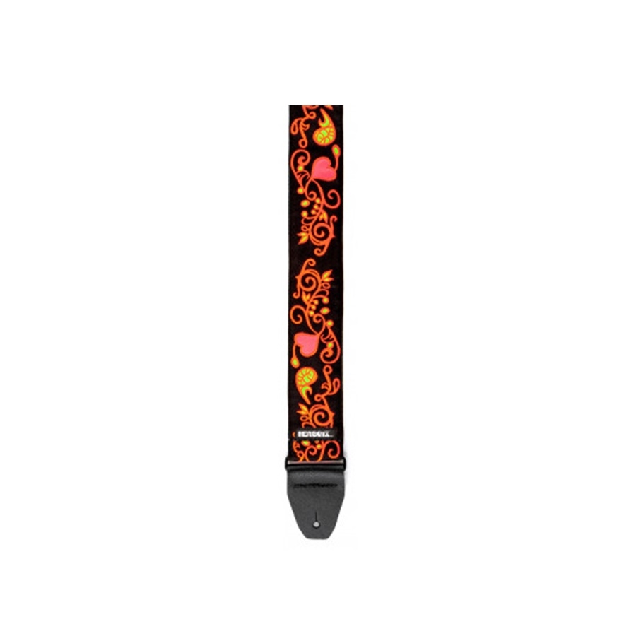 Dunlop Hendrix JH23 Blacklight Monterey Orange - Guitar Strap