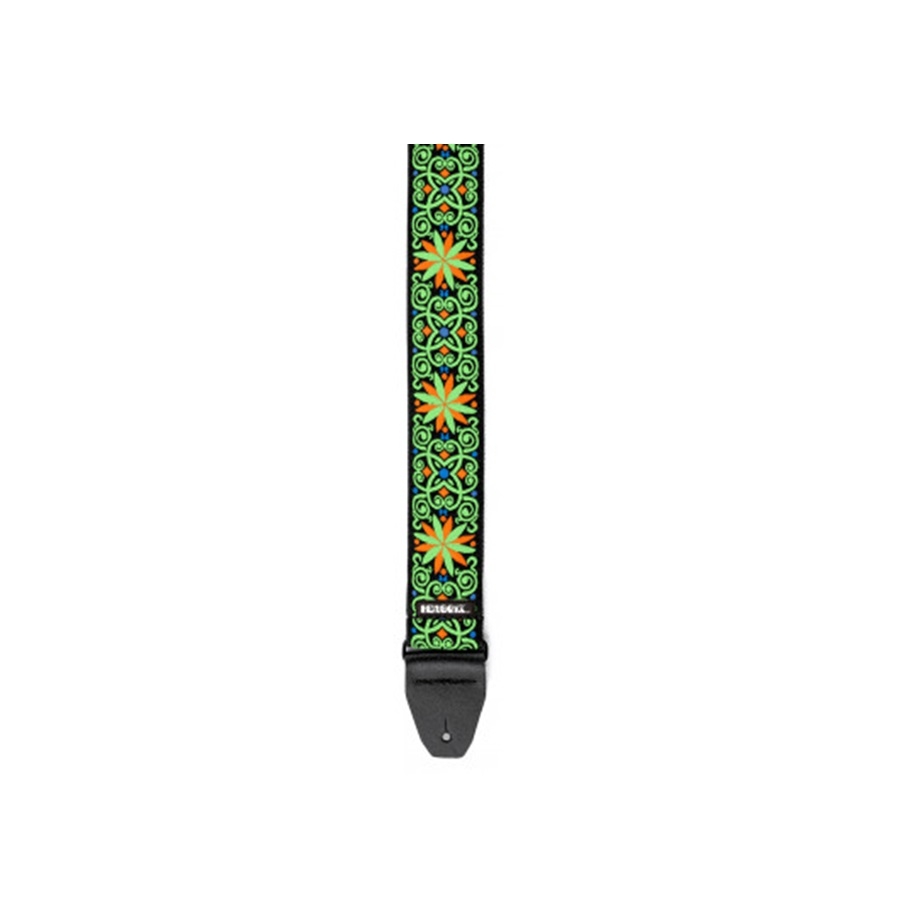 Dunlop Hendrix JH26 Blacklight Fillmore Green - Guitar strap