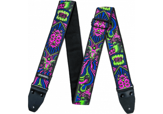Dunlop ILD05 Fangs - Guitar strap