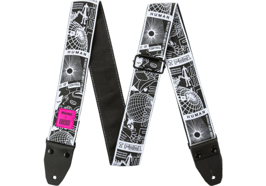 Dunlop ILD11 Robot Heart - Guitar strap