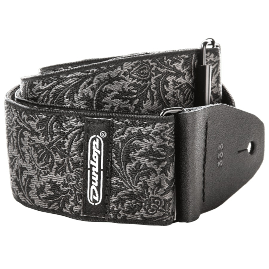 Dunlop Jacquard D6714 Black Thistle - Guitar strap