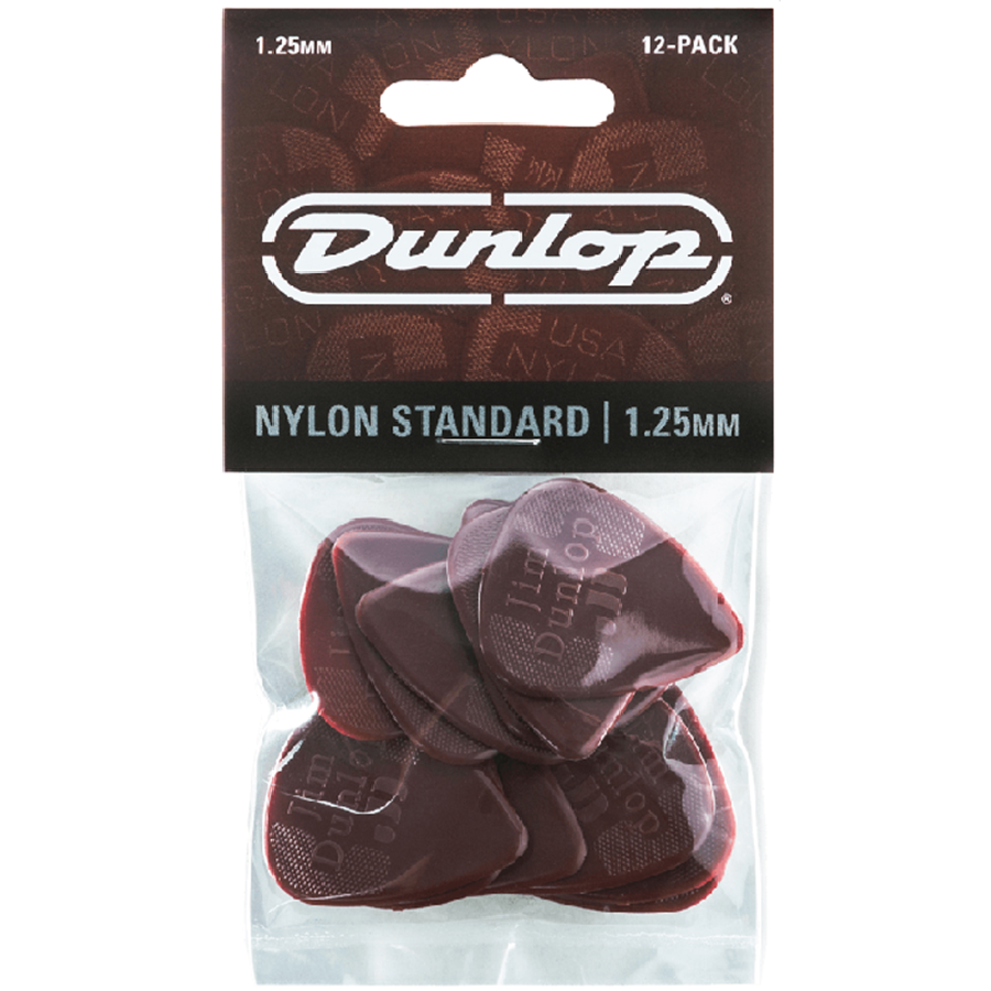 Dunlop Nylon 1.25mm Brown - 12-pack