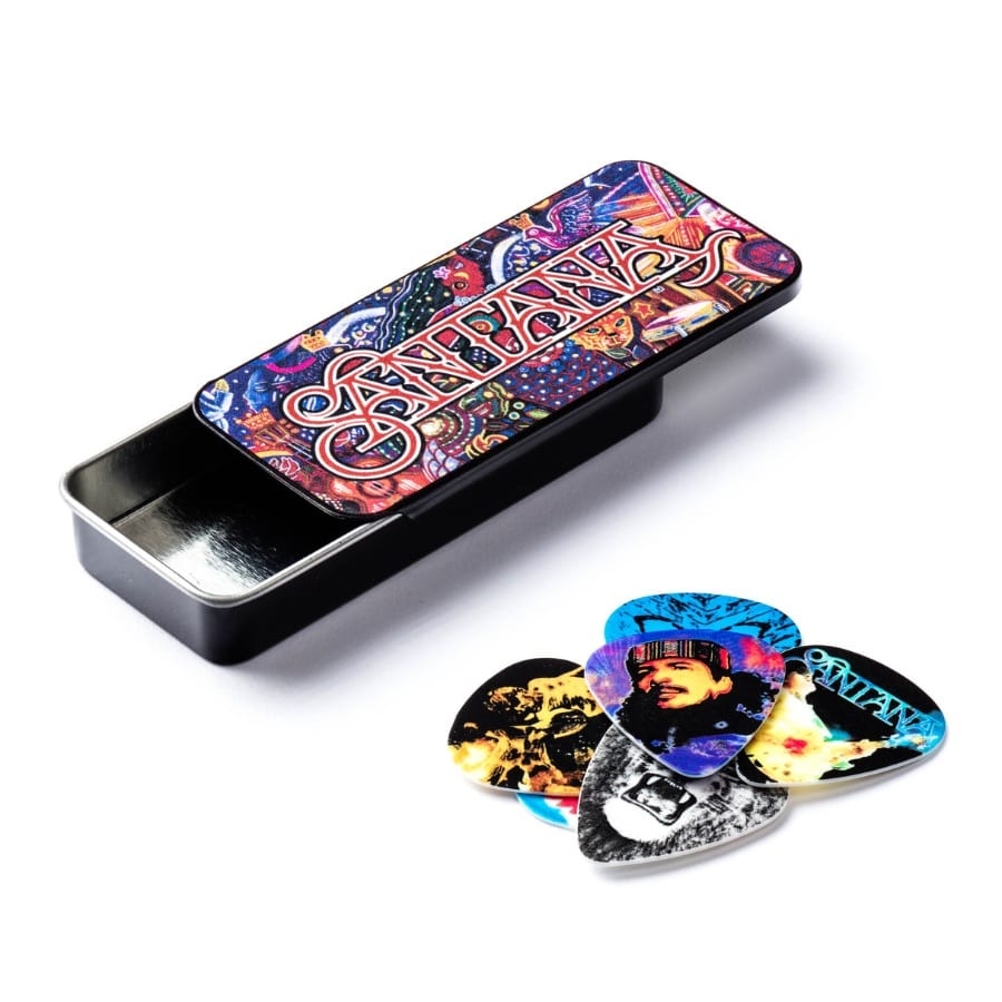 Dunlop Santana Pick Tin - 6-pack
