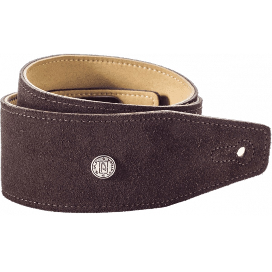 Dunlop Suede Guitar Strap Brown