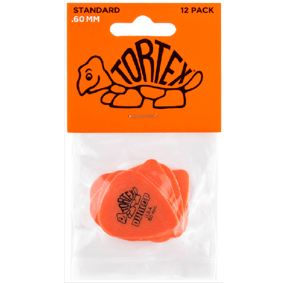 Dunlop Tortex .60mm Orange - 12-pack