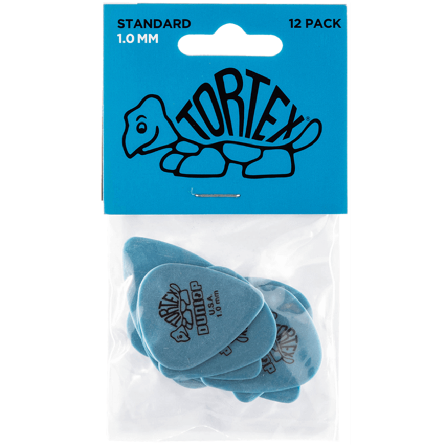 Dunlop Tortex 1.00mm Blue - 12-pack