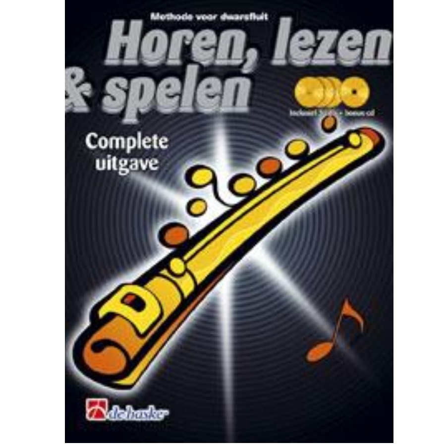 Dwarsfluit - Complete uitgave - Horen, Lezen & Spelen