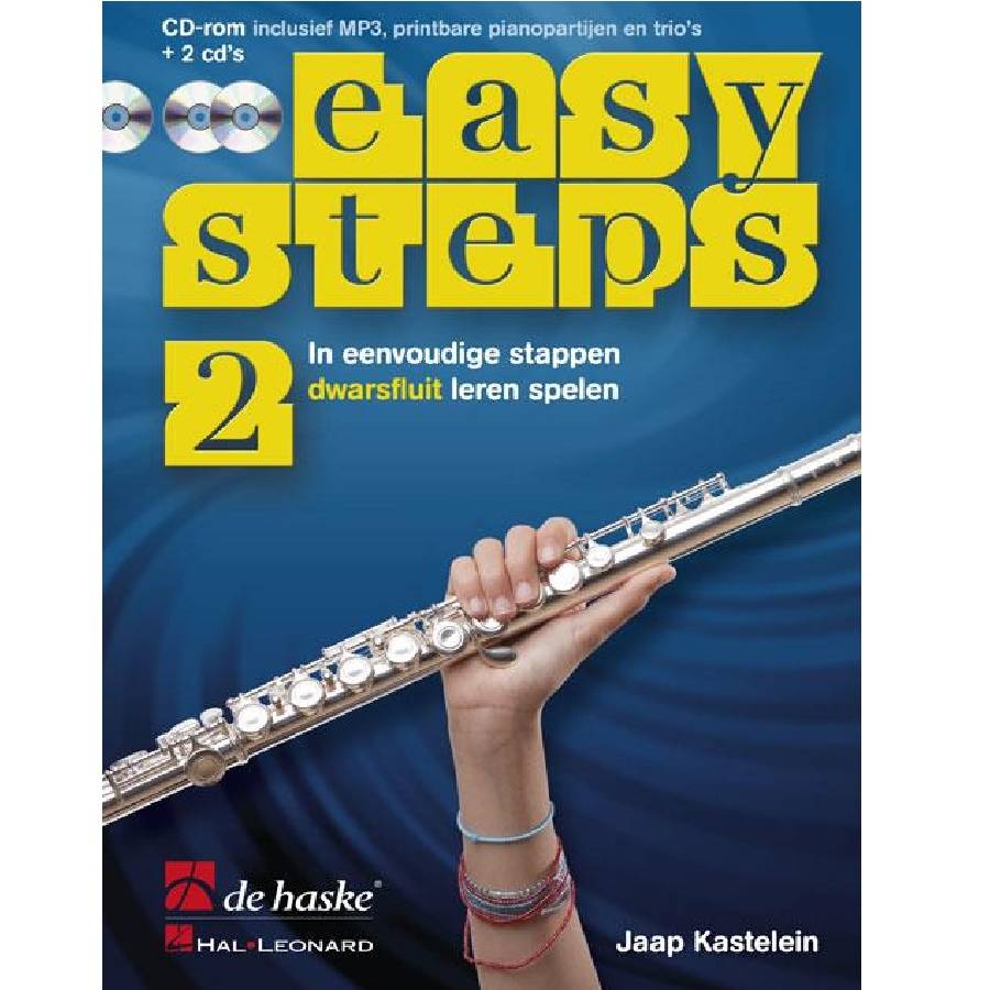 Dwarsfluit 2 - Easy Steps Jaap Kastelein