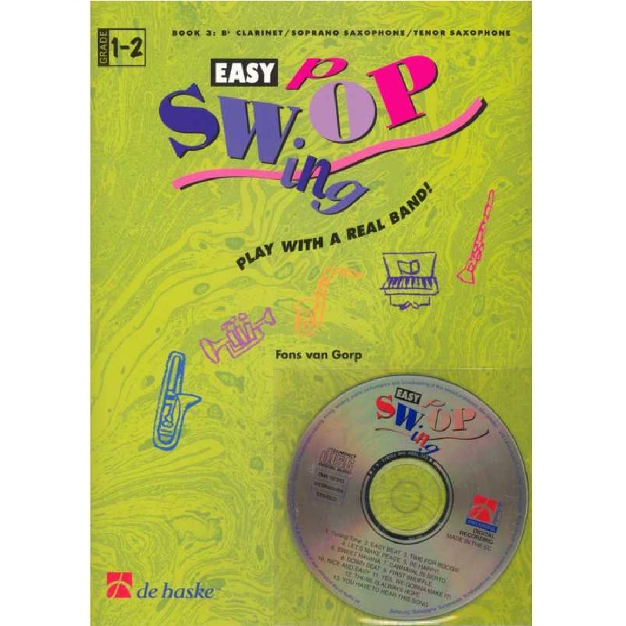 Easy Swop, Book 3: Bes Clarinet/Soprano Saxophone/Tenor Saxophone, Grade 1-2