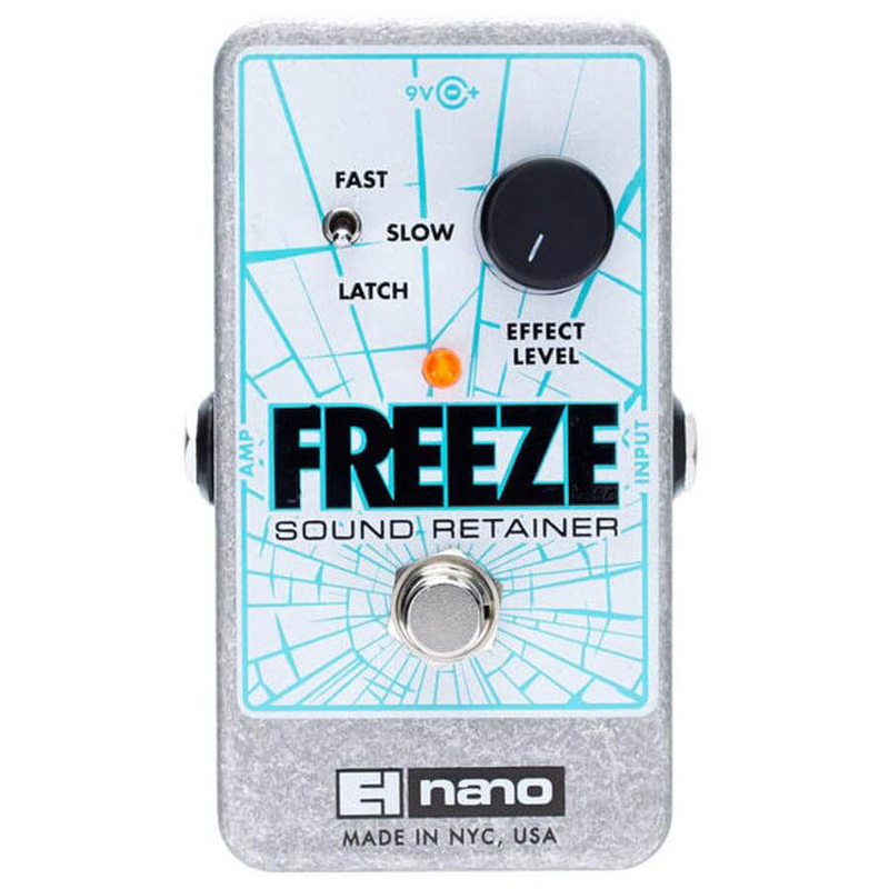 Electro Harmonix Freeze Sound Retainer Effect Pedal Used