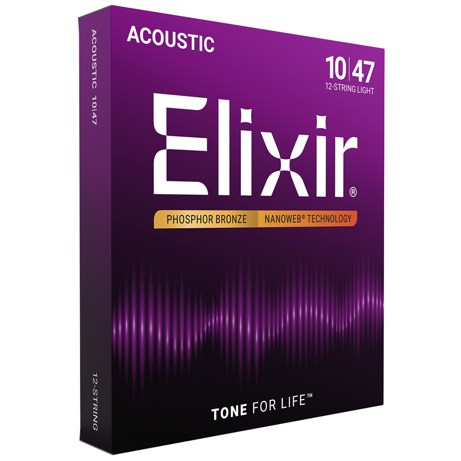 Elixir 16152 Nanoweb 12-String - .010-.047