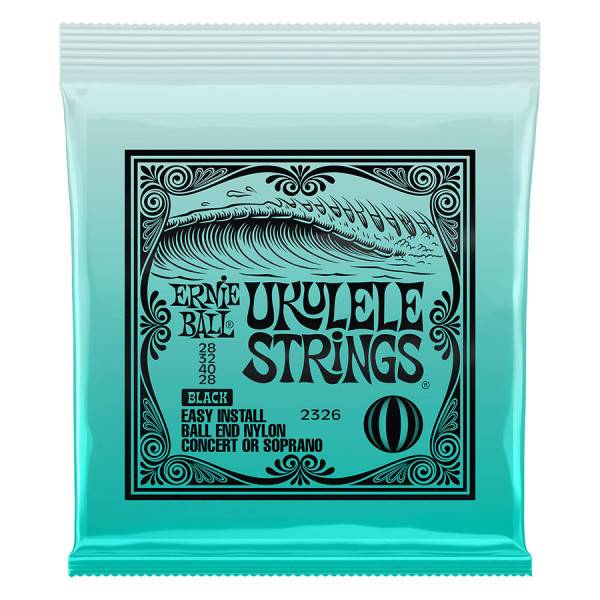 Ernie Ball 2326 Saiten für Ukulele - Schwarz