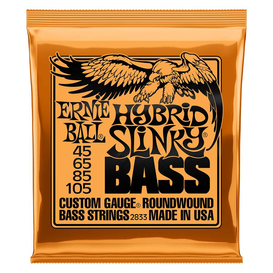 Ernie Ball 2833 Hybrid Slinky 45-105 für Bassgitarre