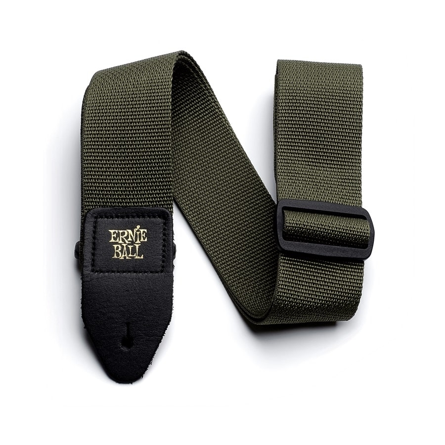 Ernie Ball 4048 Polypro Gitaarband - Olijfgroen