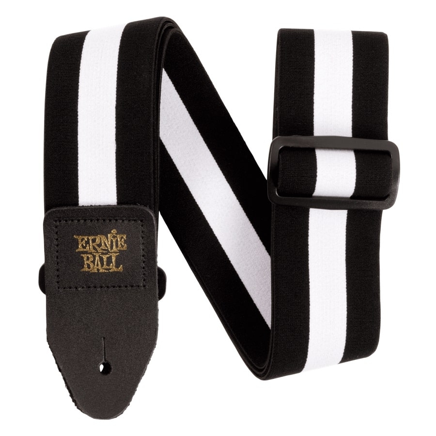 Ernie Ball 5327 Stretch Comfort Gitaarband - Racer White