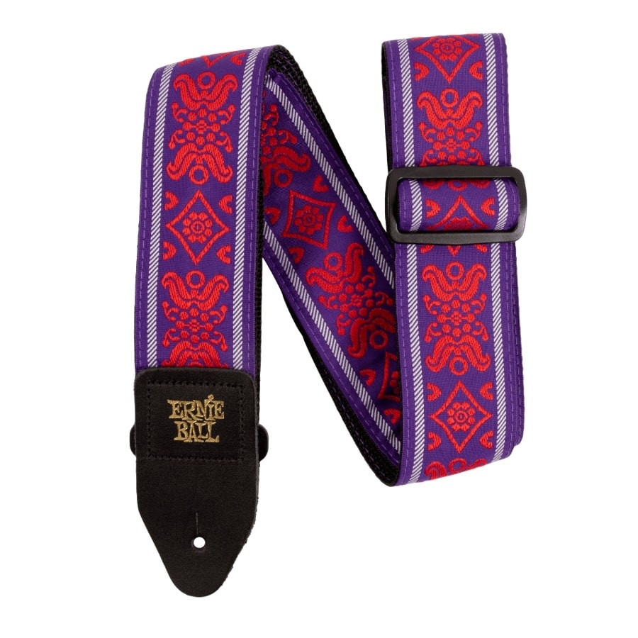 Ernie Ball 5330 Jacquard Sangle - Royal Flush Red